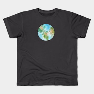 Floral Earth Kids T-Shirt